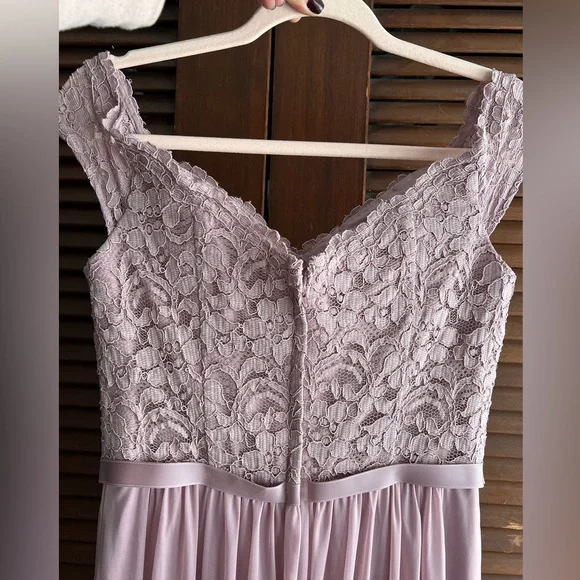 Donated Prom Dress Drive       Bridesmaid Wedding Formal Prom long dress lace - Picture 7 of 14